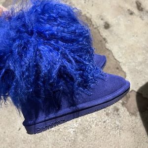 Bear Paw Curly Lamb boots